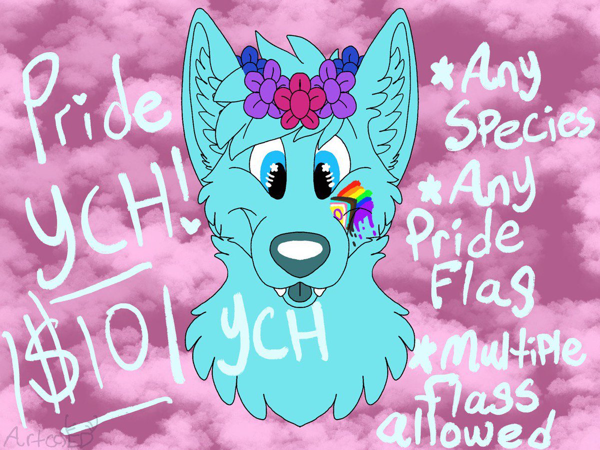 Sunny_Puppyy's tweet photo. Hey you!! It’s pride month 🏳️‍🌈 which means you should celebrate by getting yourself some pride art from a small time trans artist!! Comment or message me if interested! :3

Characters belong to me, @oLordyo and @Lilpuptoby !! https://t.co/fanHJH7GcD