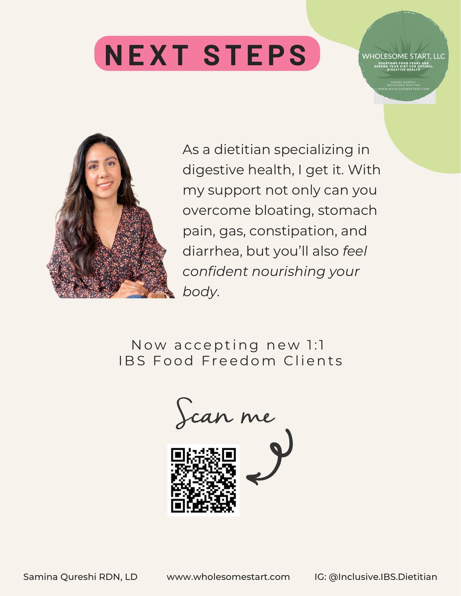 Samina IBS Dietitian tweet media