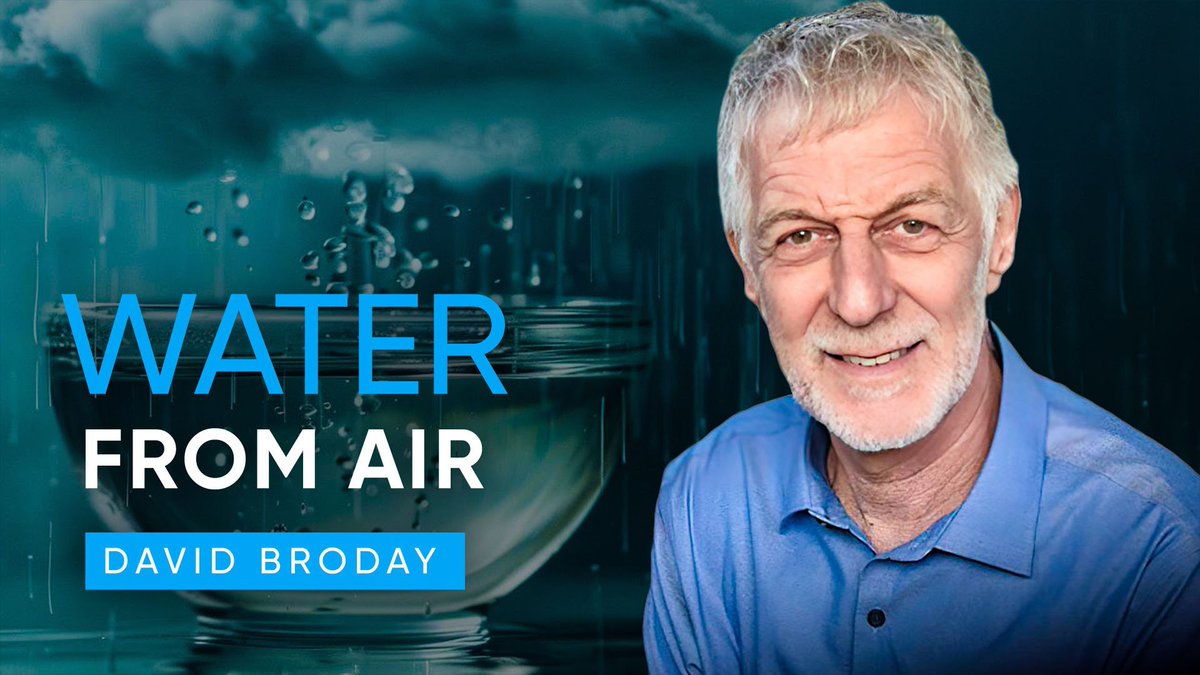 Technology of Extracting Water from Air | David Broday

🔵youtu.be/tsQF0HWyozc
🔵rumble.com/v4zjfqw-techno…

It’s a well-known fact that the crisis associated with the shortage of fresh water has a global scale. If we speak about how many people have no access to clean and safe