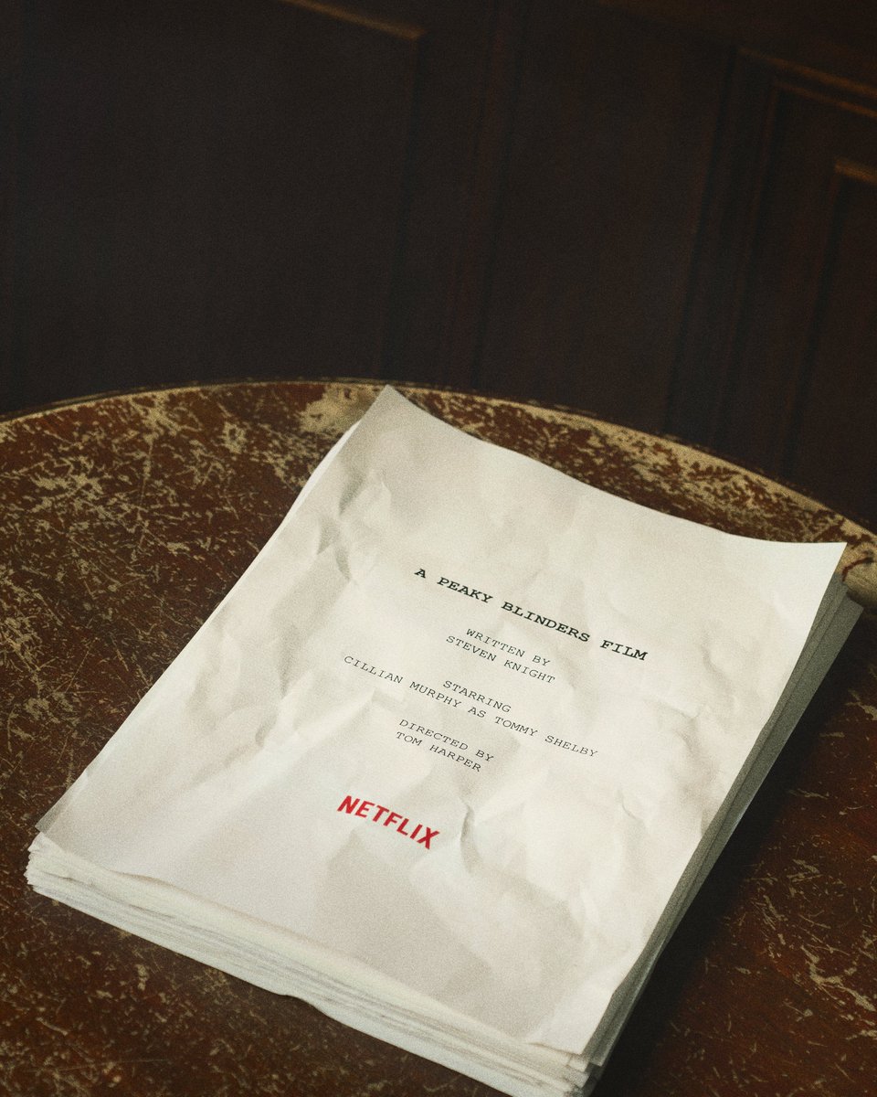 NetflixUK's tweet photo. BIG NEWS: A Peaky Blinders film is coming to Netflix! https://t.co/CIWEfWaq1d
