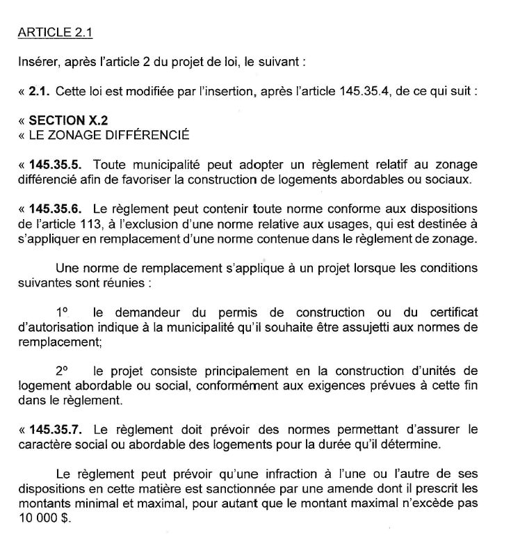 VivreenVille's tweet photo. #PL57: Nous saluons la création du pouvoir de zonage de différencié, qui permettra d'accorder de plein droit une densité supérieure aux projets de logements sociaux ou abordables. Bravo @virginie_dufour pour la proposition d'amendement et à @AndreeLaforest qui l'a acceptée! 👏1/ https://t.co/cX0GH6rlyk