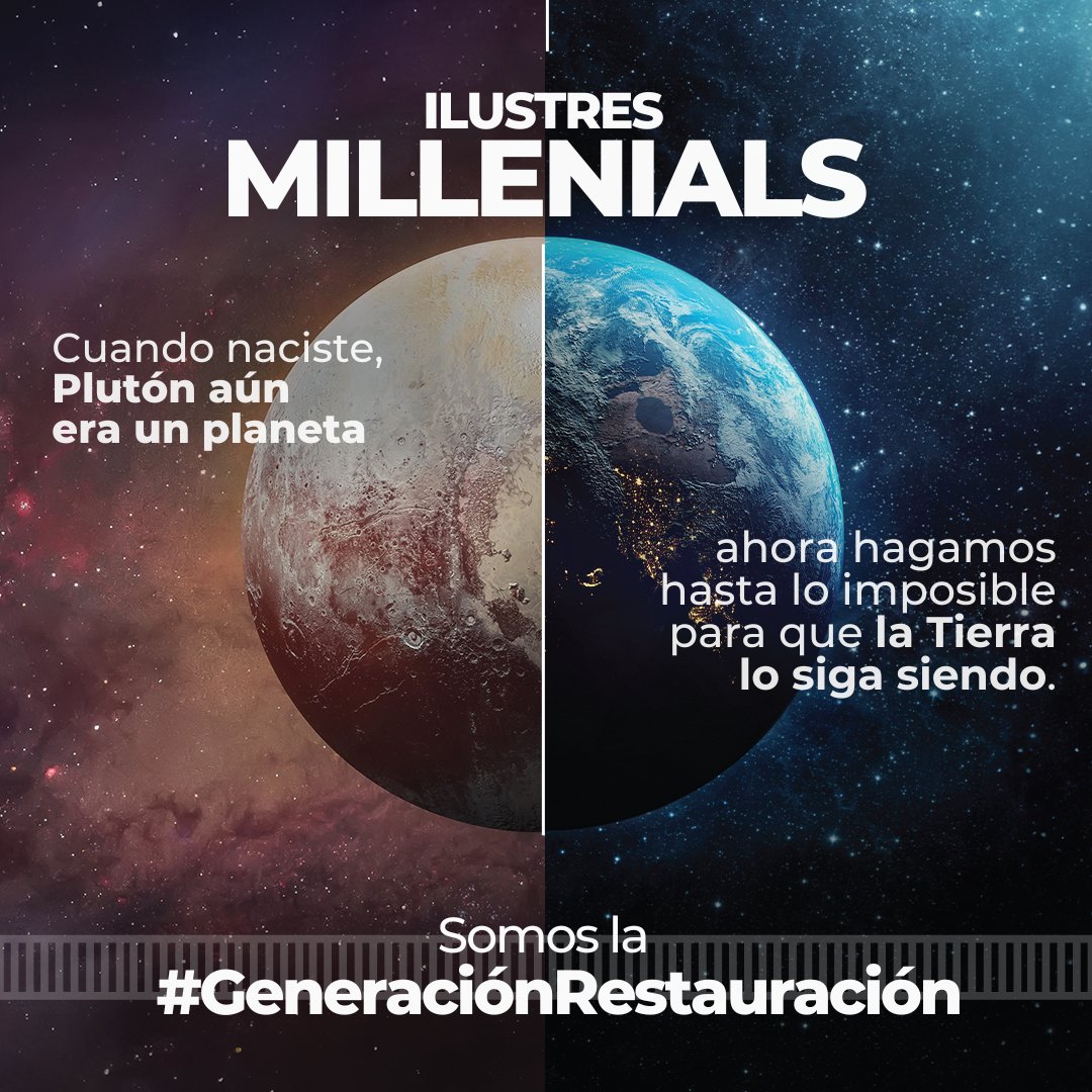 No importa en qué década naciste, la salud del planeta nos afecta por igual.

Hoy, debemos ser la generación que logra hacer las paces con la naturaleza.

En el #DíaDelMedioAmbiente, súmate a la #GeneraciónRestauración. worldenvironmentday.global/es