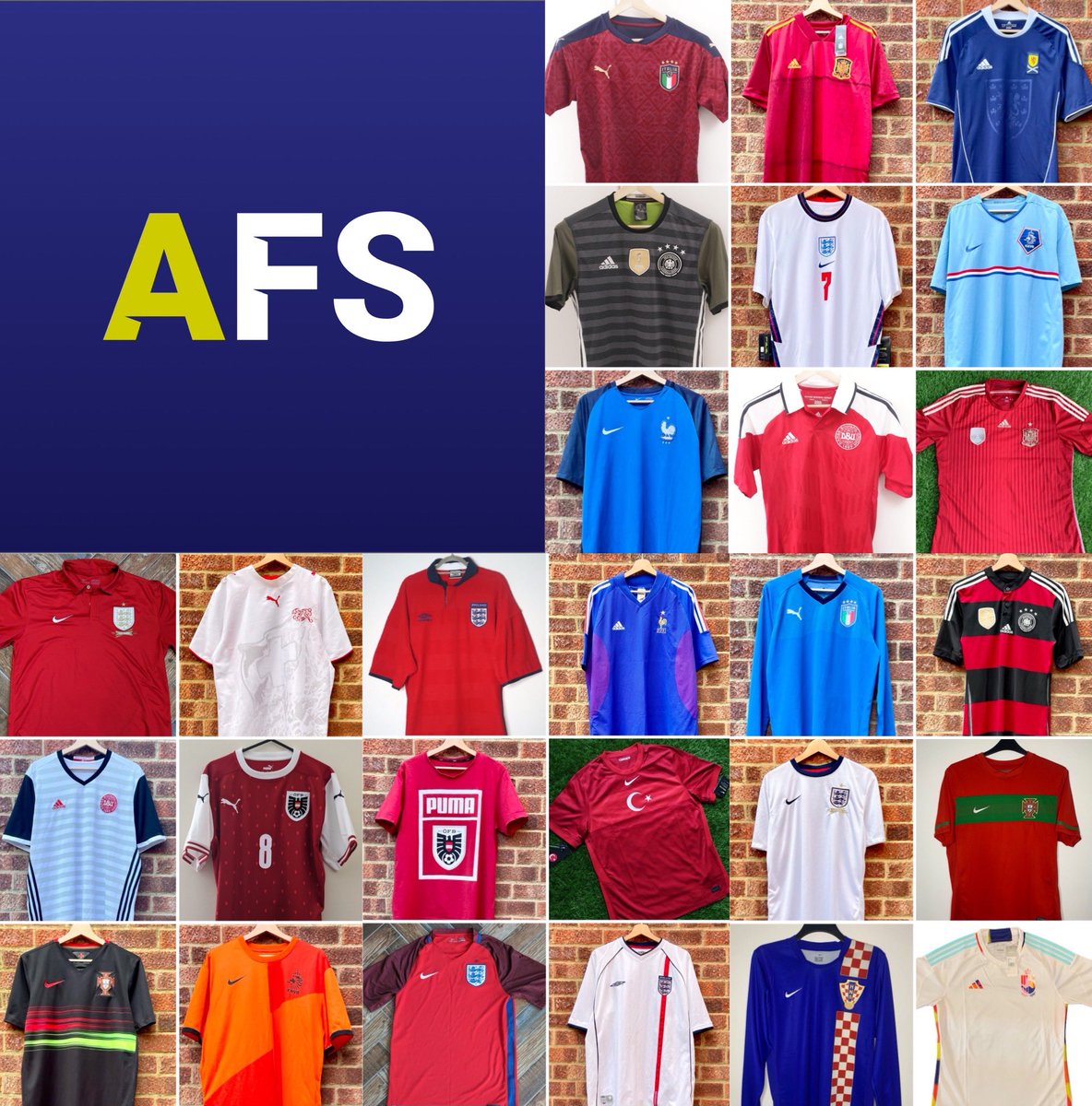 We’re @EURO2024 ready‼️😊

AllFootballShirts.co.uk 🛍️👕

#footballkits #footballshirts