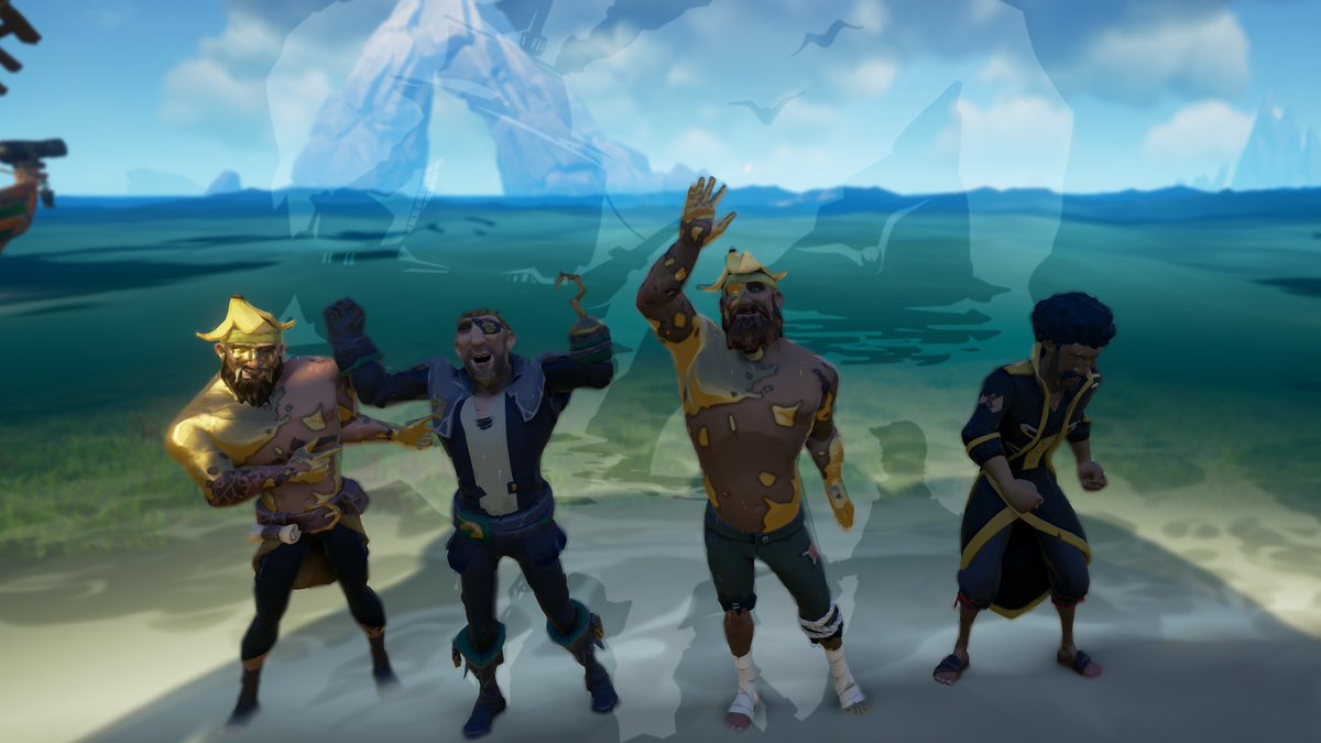 Here in the PowerPuffs guild owned by <a href="/helloitspuff/">Pufferson</a> we like to help new pirates find their sales so they can start their journey with a confident spirit. 

We helped these fresh pirates earn 6 levels in gold hoarders! 

#seaofthieves #bemorepirate