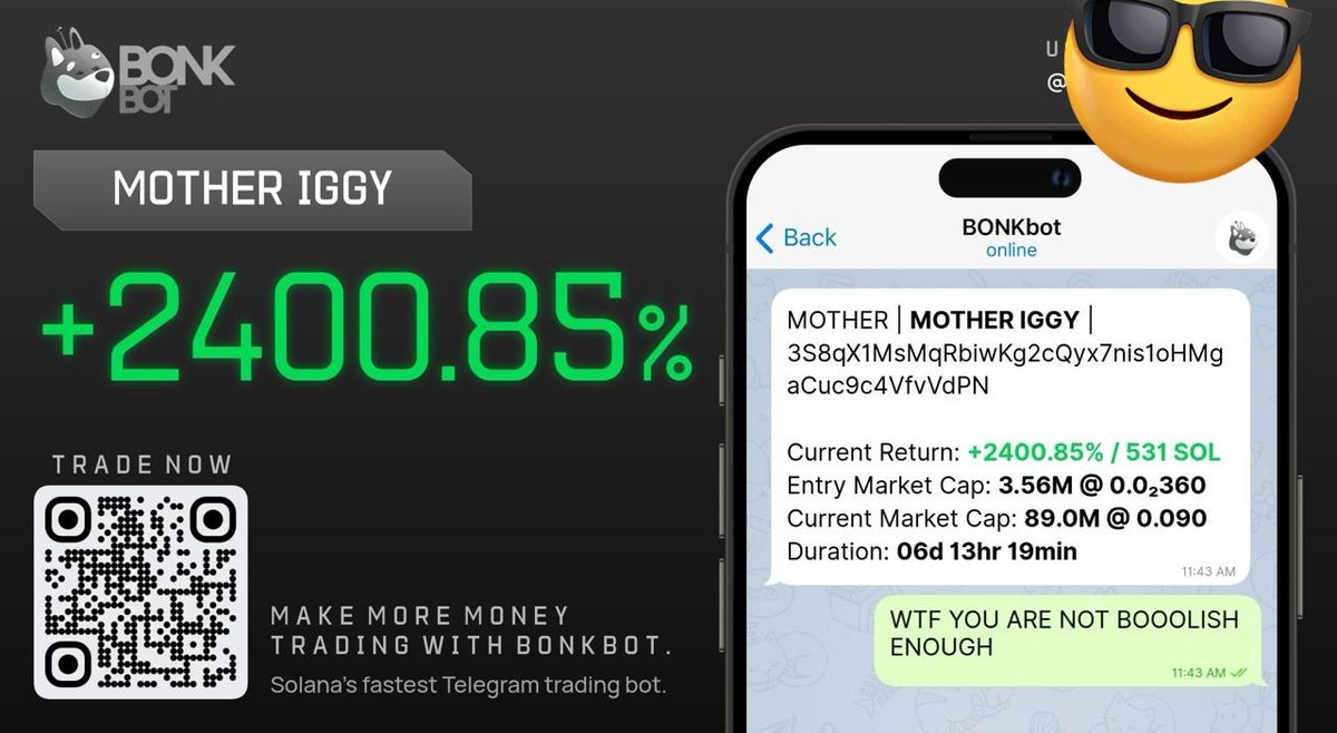 🚨 BONKbot Profit and Loss Cards 🚨 Share your PnL cards with us this week  and you can win $1k of $BONK at our space on Friday Any PnL card works but