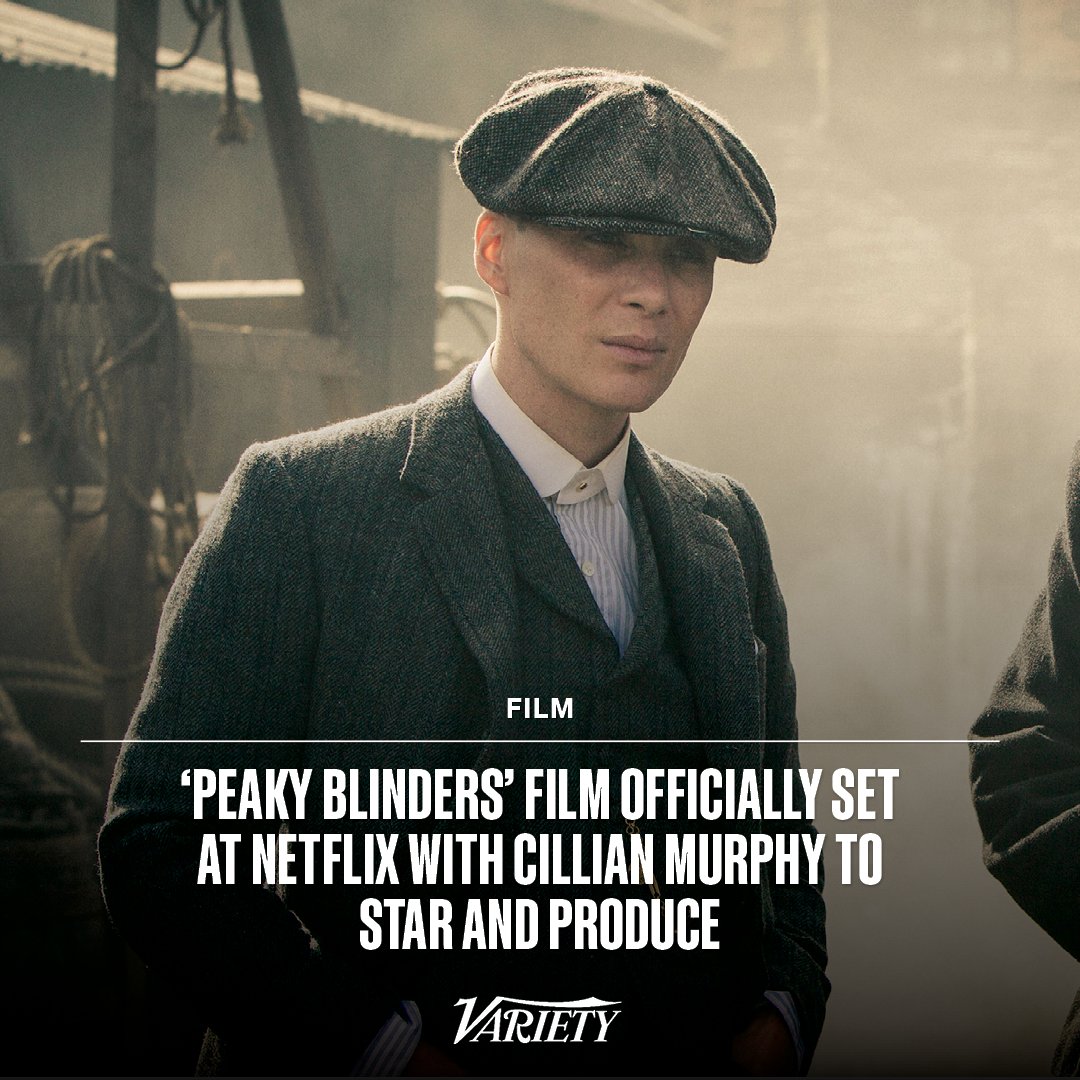 Tommy Shelby is back.

Cillian Murphy will return as the fearsome gangster in a “Peaky Blinders” film at Netflix, directed by Tom Harper and written by series creator Steven Knight. bit.ly/4c1h6pA