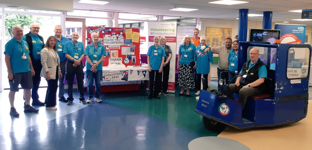 Day 2 #VolunteersWeek What a fun filled morning celebrating with our Volunteers at Wexham Park Hospital <a href="/FrimleyHealth/">Frimley Health NHS Foundation Trust 💙</a> <a href="/AikSaath/">Together As One (Aik Saath)</a> we are privileged to have such a great team at Wexham #thankyou