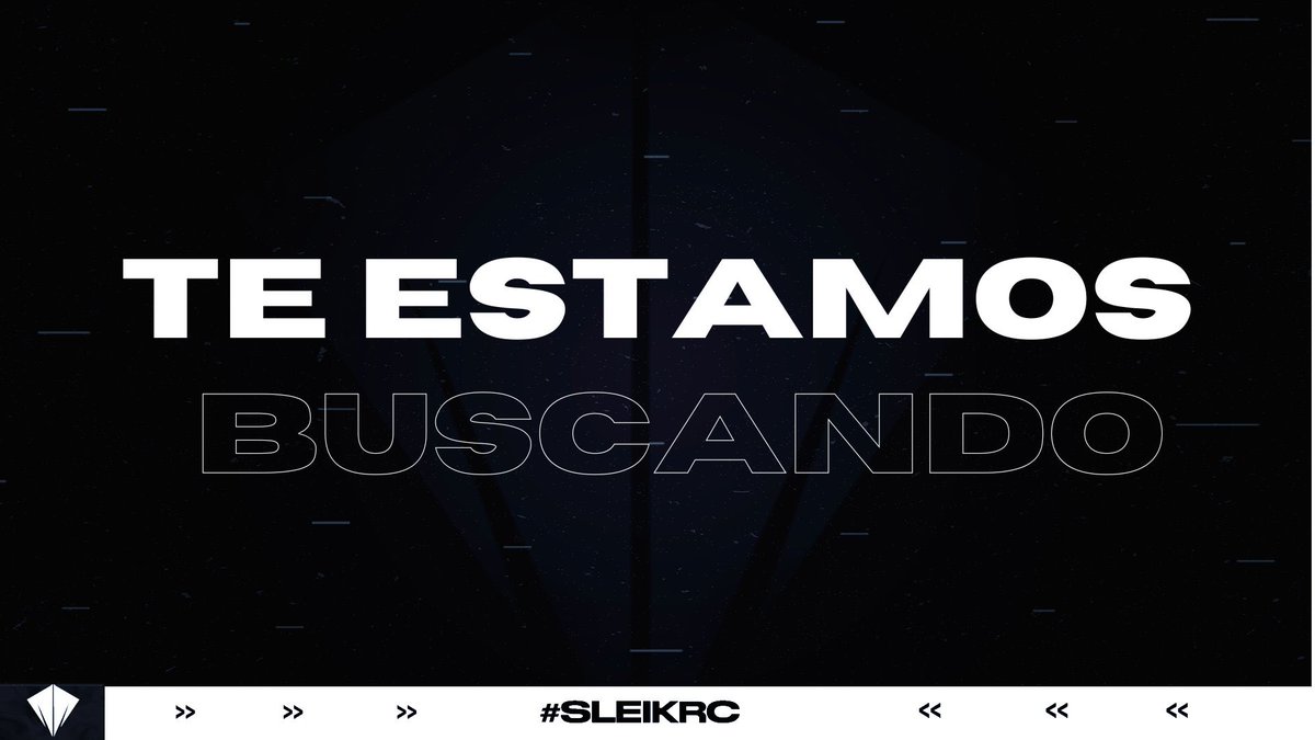 SleikEsports's tweet photo. Estamos en busqueda de CC.
Requisitos:
1. Min 1.000 seguidores
2. Media de 10 personas (si te dedicas a steams)
3. Ser activo en todas las redes sociales
ยฟCumples con los requisitos?
Escribenos por MD y solicitanos toda la info que necesites
#sleikrc https://t.co/PZ7A0m2OYV
