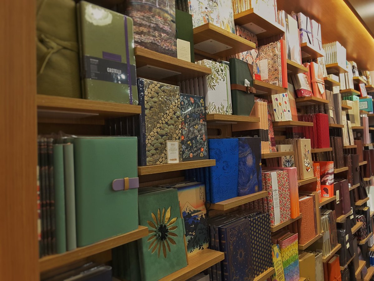 BNLehighValley's tweet photo. Searching for your next Journal to store all your notes, plans, creative writings, or future fanfics? We got you covered! 📚📖✨

Check out our amazing Journal Selection in our new store starting on June 12th! #NewStore #BarnesandNoble https://t.co/9z9LyoIJjF