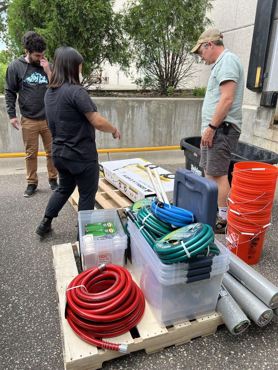 annahultberg's tweet photo. Today we bought materials for new low-cost #foodsafe wash stations that we are building with emerging fruit and veg farmers this summer. This will allow them to efficiently and safely wash their veggies.  Looking forward to a field day in July! @UMNExt @TheGoodAcreMN @USDA_NIFA https://t.co/uu1ivzAIzp