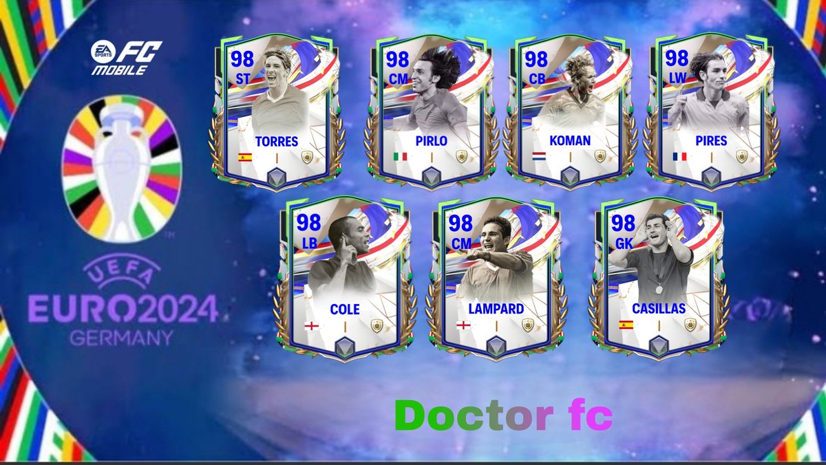 x_speed3's tweet photo. Euro 2024 all possible icons art concept and prediction 💥🏆✨
Like and retweet appreciated ✅🤍
@FirstHalfYT @tutiofifa @kean_eafc @KJavierFM @EAFCUniverse24 @MariusMM06 @KnowHash @ChaplotGarv @Shandinho10 @FcBrownYT  @minusfcmobile @Thunder_Kins @rkreddyEAFC @JONALDINHOtm https://t.co/DE3jDIScoN