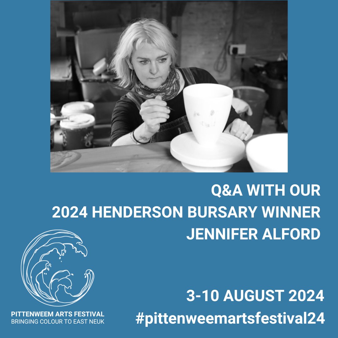 Read this fascinating interview with Jennifer Alford our 2024 Henderson Bursary winner, find out more about her creative processes and inspiration, her views on the role of the creative community, and much more: shorturl.at/o656X
#pittenweemartsfestival24
#artfestival
