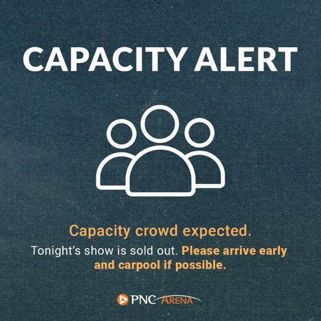 MegansStats's tweet photo. The PNC Arena confirms tonight's show is sold out!!

— This is the 11th sold out show on the Hot Girl Summer! https://t.co/hUJy7JtBhL