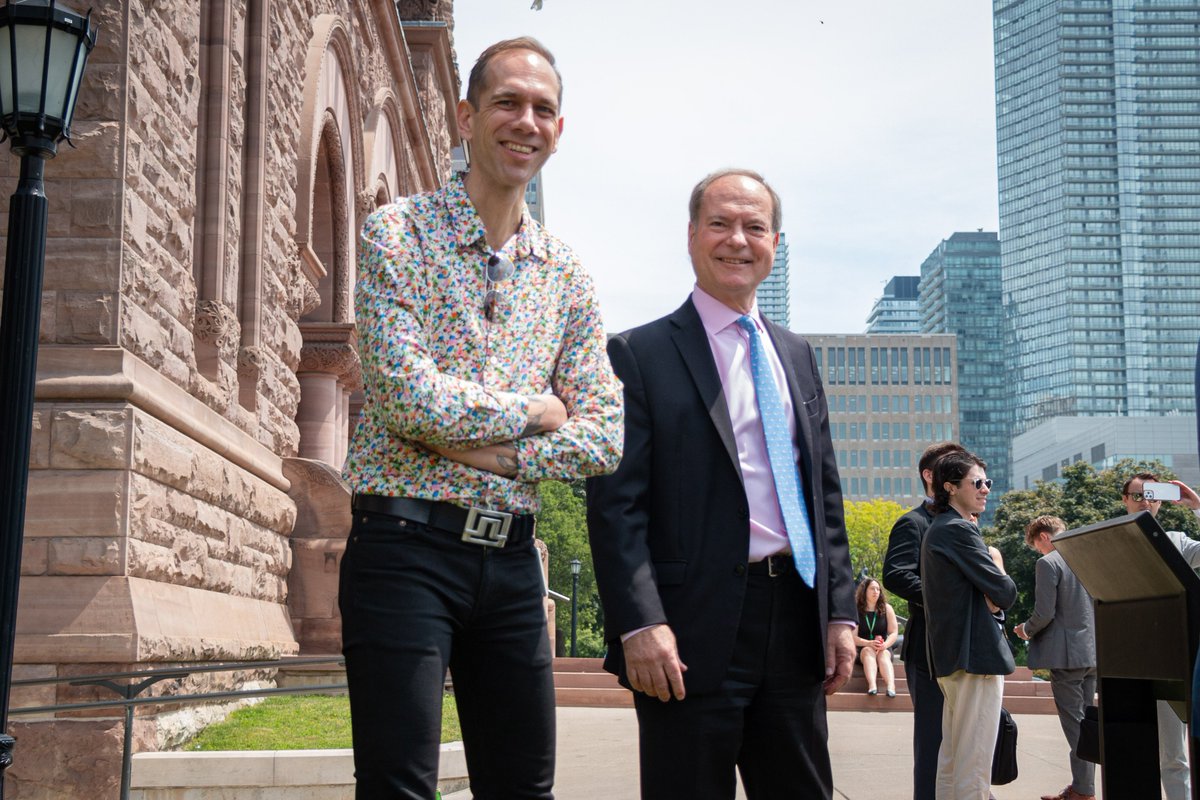 Peter Bethlenfalvy (@pbethlenfalvy) on Twitter photo Honoured to stand alongside my caucus colleagues at the <a href="/OPSPrideNetwork/">OPS Pride Network</a> flag raising ceremony to celebrate the start of #PrideMonth!
Our government will continue to advocate for the values of love, freedom and acceptance.
Happy #Pride! Honoured to stand alongside my caucus colleagues at the <a href="/OPSPrideNetwork/">OPS Pride Network</a> flag raising ceremony to celebrate the start of #PrideMonth!
Our government will continue to advocate for the values of love, freedom and acceptance.
Happy #Pride!