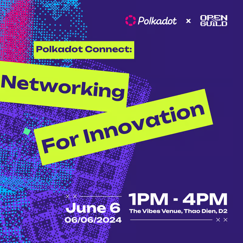 ☀️ GM Vietnam (<a href="/gmvn_official/">GM VIETNAM (🌞,🇻🇳) | Vietnam Blockchain Week</a>) is around the corner (June 7-8), and Tanssi will be there! 🇻🇳 Christine, Tanssi’s Ecosystem Development Lead, will be speaking at the coolest side event of #GMVN2024, hosted by <a href="/Polkadot/">Polkadot</a> &amp; <a href="/openguildwtf/">OpenGuild</a>. Don't miss it out. 🔥  

💬 Polkadot Connect: