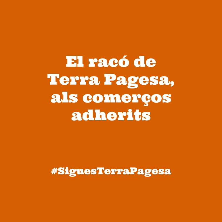 TerraPagesa's tweet photo. Avui us presentem el racó de #TerraPagesa a la botiga Km Verd del c/ Josep Estivill del barri de Navas-La Segrera a Bcn.🥬🍑🥔

Una manera diferenciada de presentar els nostres productes. I amb QR, per conèixer quin pagès o pagesa els ha produït!

#SiguesTerraPagesa
#TerraPagesa https://t.co/hvNv8G4112