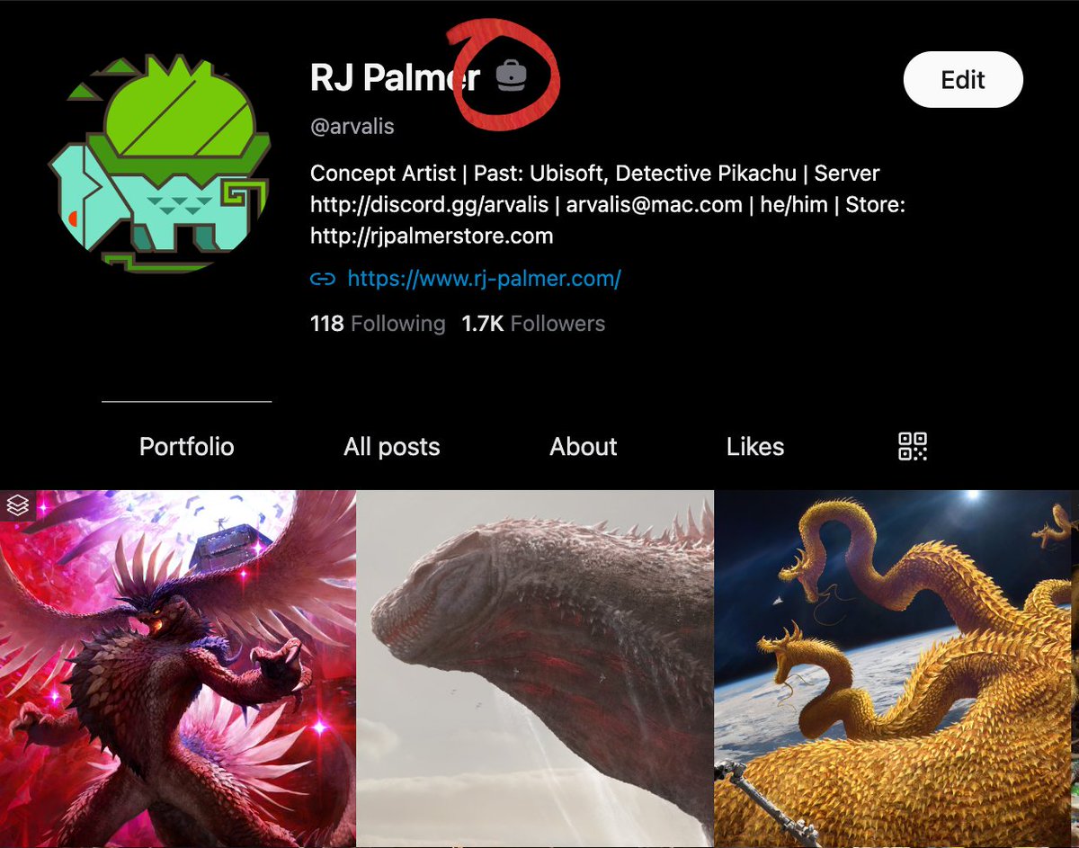 arvalis's tweet photo. Oh sick so you can actually get codes to vouch for artists saying they wont post gen AI. You get a little briefcase by your name when you've been vouched.

Also man you can customize your home feed ratio. I know why its not but this really should be standard on all platforms!! https://t.co/pTw1Ry7w0Z