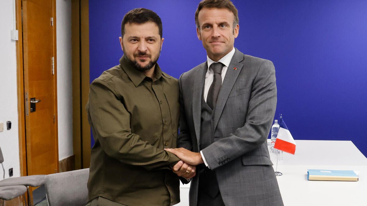 Macron et Zelensky vont discuter vendredi à Paris des 'besoins de l'Ukraine' face à la Russie ➡️ go.france24.com/ZuX