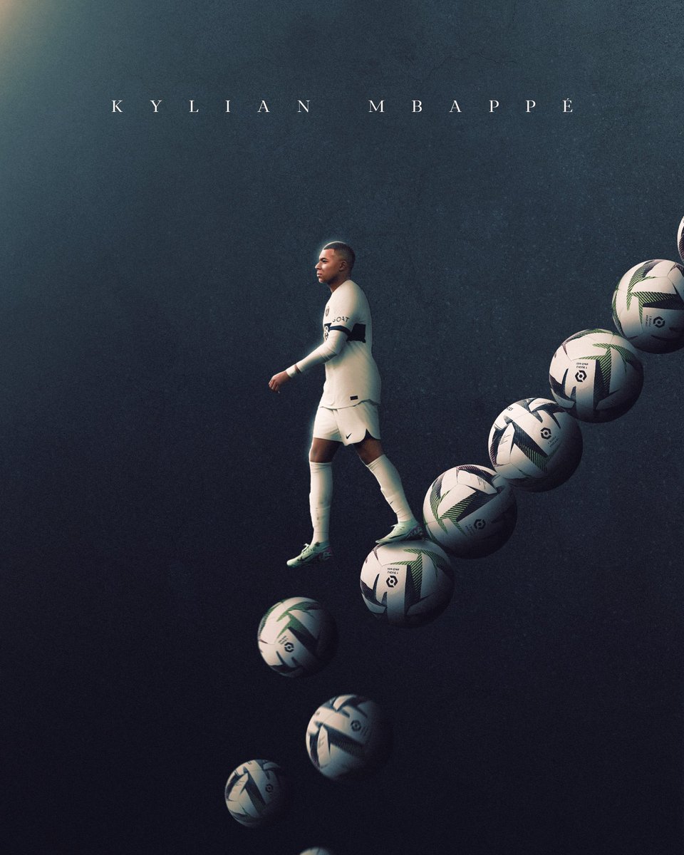 _NanoDesign's tweet photo. 𝐊𝐌𝟕 👋 
•
@KMbappe @PSG_inside @Ligue1UberEats 
•
#smsports #mbappe #sportdesign https://t.co/XMc3NKwld4
