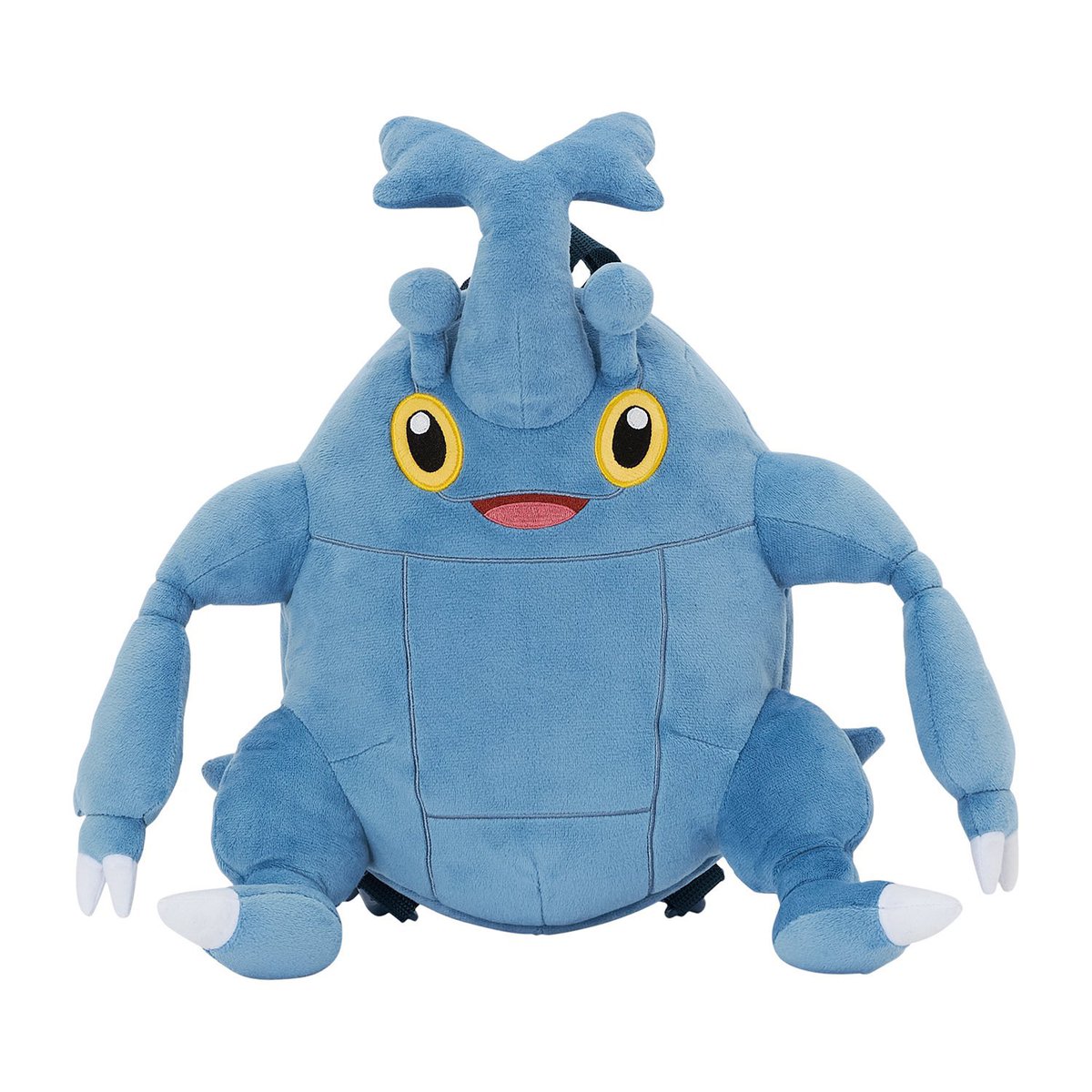 Pokeshopper's tweet photo. Pokeshopper Notice: Due to popular demand, the new Pokémon Center 'BUG OUT' Heracross plush backpack has now restocked in under 12 hours after selling out at the online Japanese site https://t.co/oIhfEV8oIE https://t.co/B1dqogkqfR