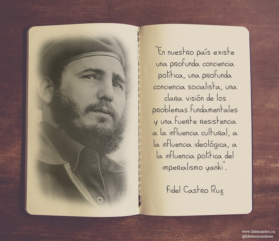 🎙️ #FidelCastro “En nuestro país existe una profunda conciencia política (...) y una fuerte resistencia a la influencia cultural, a la influencia ideológica, a la influencia política del imperialismo yanki...”.  

👉 22 de junio de 1972

#SomiosCuba #RevolucionCubana