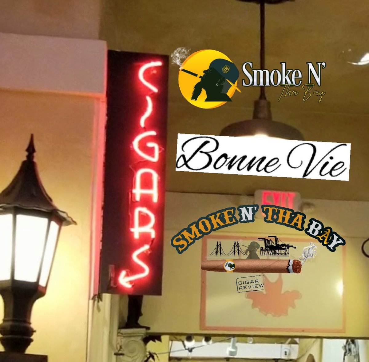 SmokeNThaBay's tweet photo. Dropping today on the #SNTB YouTube channel at 1p PST - 4p EST Bonne Vie interview w/Debbie & Jake on some great local wine & Hawaiian cigars! Cigar review Kauai Cigar Co. Island Prince! Join me on this trip into Alameda, CA for a great hidden gem in Bonne Vie Cigar & Wine Shop! https://t.co/0oq8lHJqKi