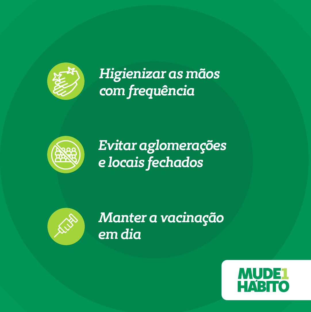 unimedvr's tweet photo. Essas medidas lhe parecem familiares? É que elas foram muito reforçadas na pandemia da Covid-19, mas servem como medida de prevenção contra outros tipos de vírus. 
Com alguns hábitos simples, seu inverno pode ser mais tranquilo! #Mude1Hábito https://t.co/mA5h7FlI3k