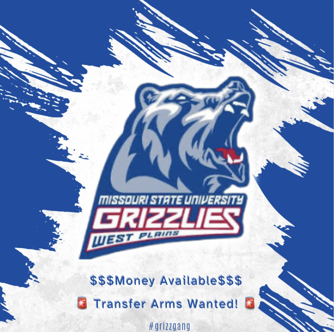 Come throw in Region 16! Seeing tons of arms out there, no better place to come develop than West Plains, MO! 
Contact Head Coach <a href="/kadem_tharp/">Kadem Tharp</a> 
#transferportal