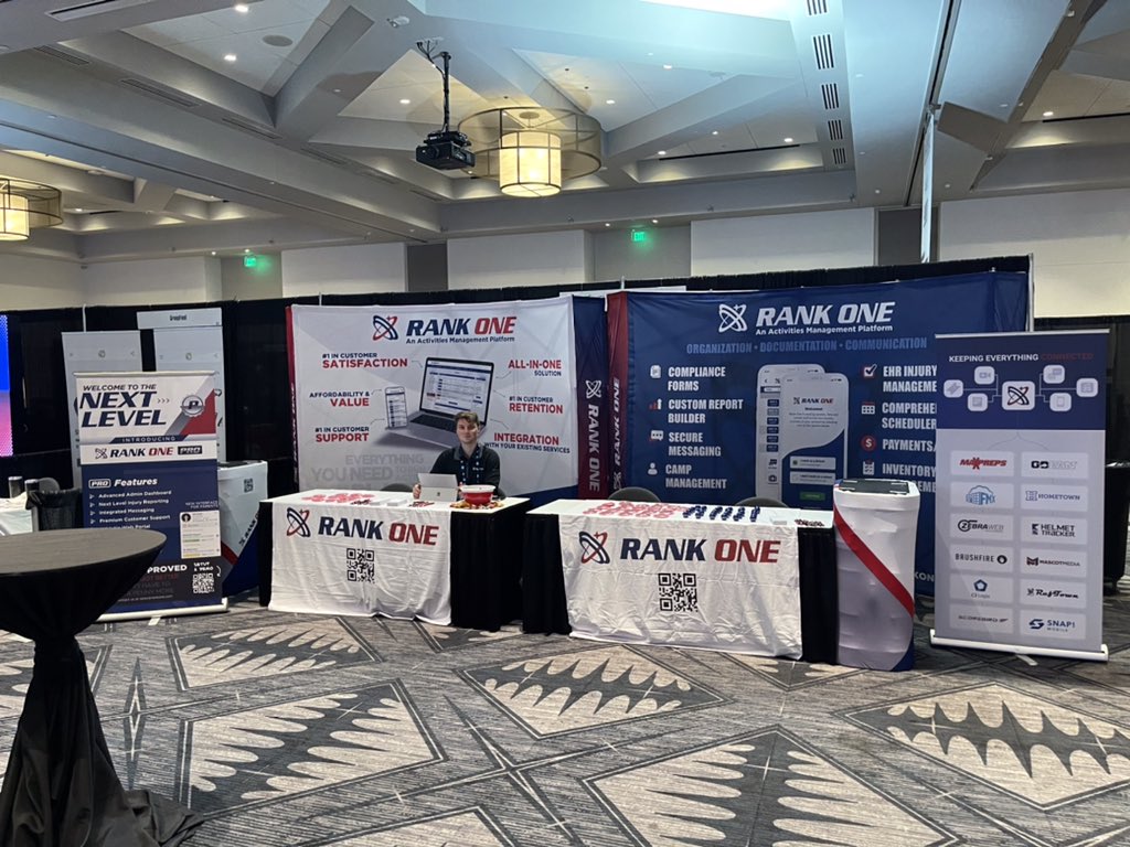 rank1sport's tweet image. Always a great time catching up with our Texas schools. Be sure to visit us at the booth to see all the great things we have coming! #THSADA2024 #RankOnePro