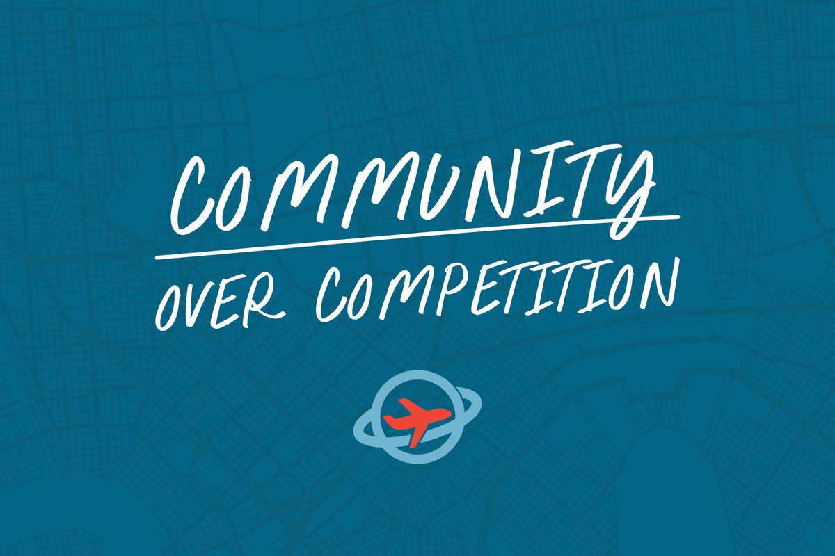 ✨️ Community over competition! ✨️   ⁠
⁠
There's power in supporting each other and endless room for all of your voices! Together you can help more people see the world. 🌎️⁠
⁠
Today is a great day to follow up with someone you met in Portland!