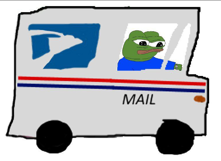 Neither snow nor rain nor heat nor gloom of night stays these frogs from the swift completion of their appointed memes
$APU