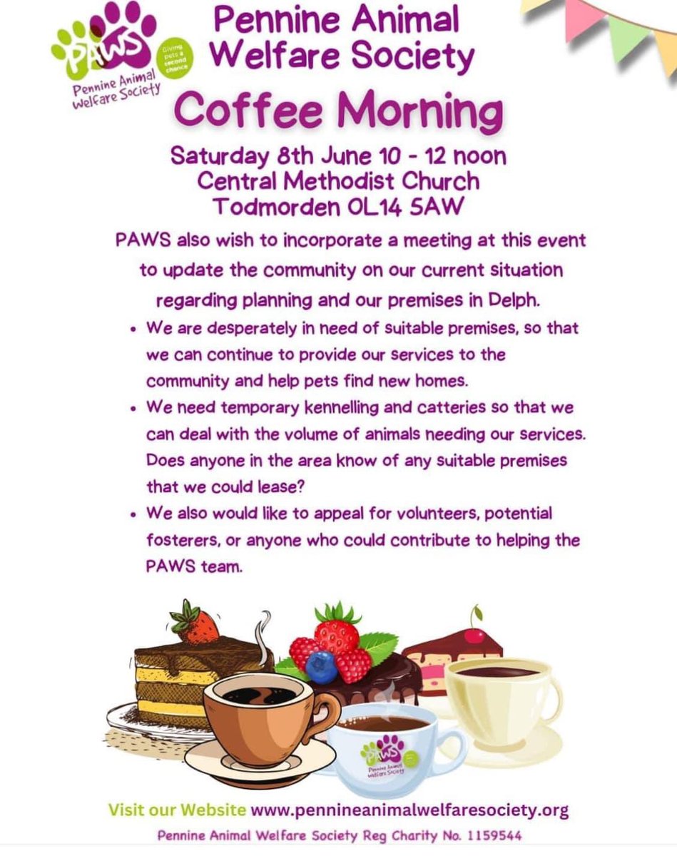 PAWS (@pawsenquiries) on Twitter photo It’s been a mad few months at PAWS which is why we’ve been quiet. We are having an update meeting on Saturday in Tod. Everyone is welcome! <a href="/TodmordenTweets/">TodmordenTweets</a> #animalrescue It’s been a mad few months at PAWS which is why we’ve been quiet. We are having an update meeting on Saturday in Tod. Everyone is welcome! <a href="/TodmordenTweets/">TodmordenTweets</a> #animalrescue