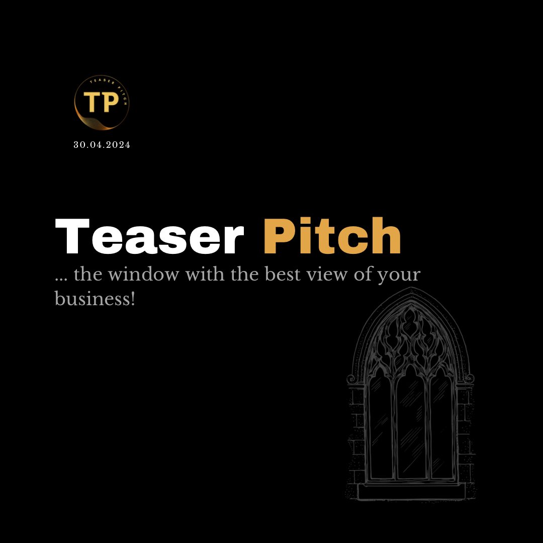 teaser_pitch's tweet photo. If you need investors to get the best view of your business, let them into the room with the most picturesque window view. Our Teaser Pitch templates will do that for you. Explore them now on our website!

#TeaserPitch #InvestmentReady https://t.co/S80autPcxA