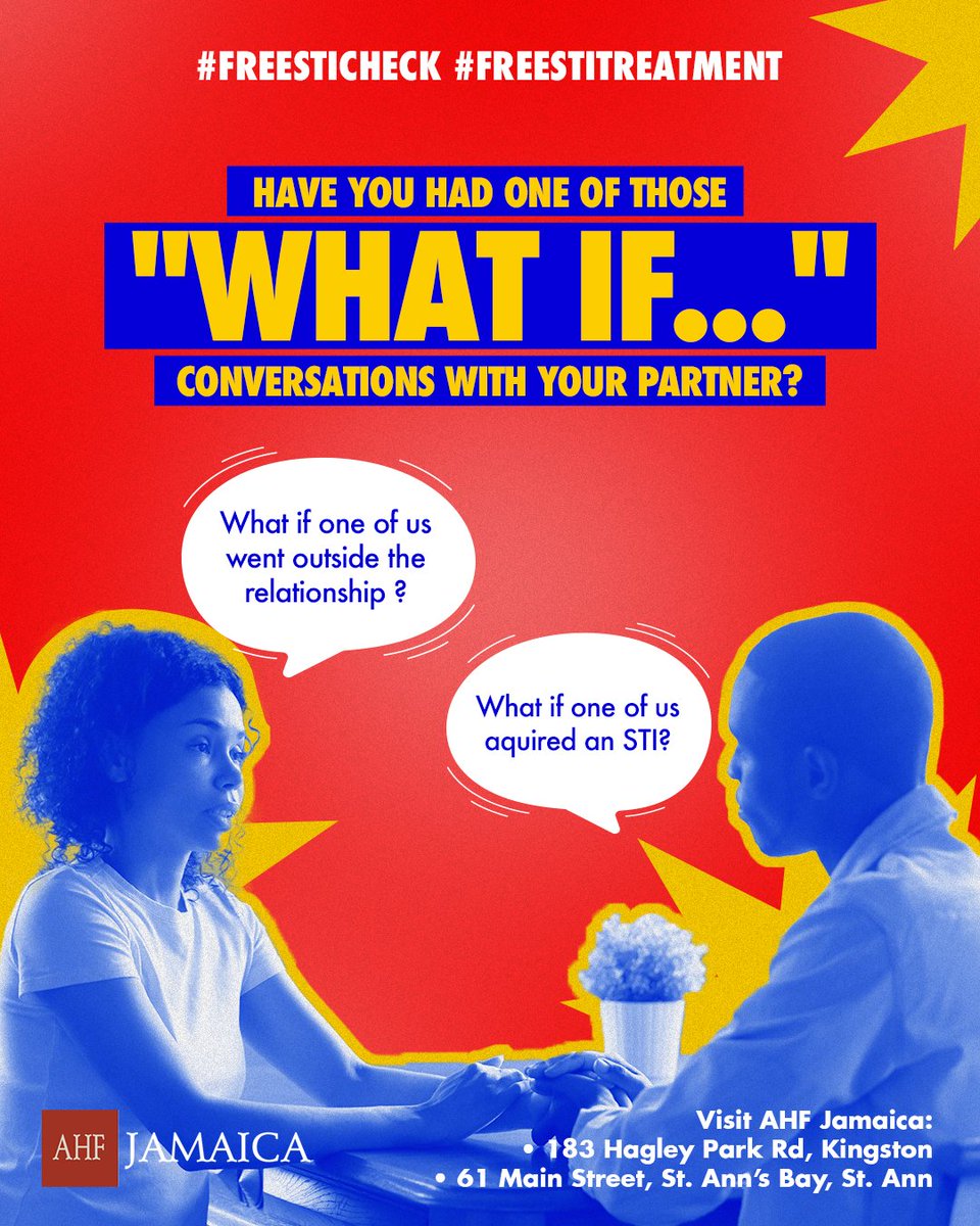 ahfjamaica's tweet photo. How many of us can have this conversation with our partners? https://t.co/FdaI7VAO1H