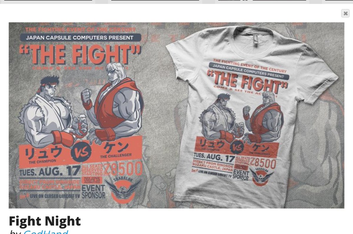 Podéis hacer que esta camiseta se ponga a la venta votando en site.qwertee.com/tees/vote/sele…