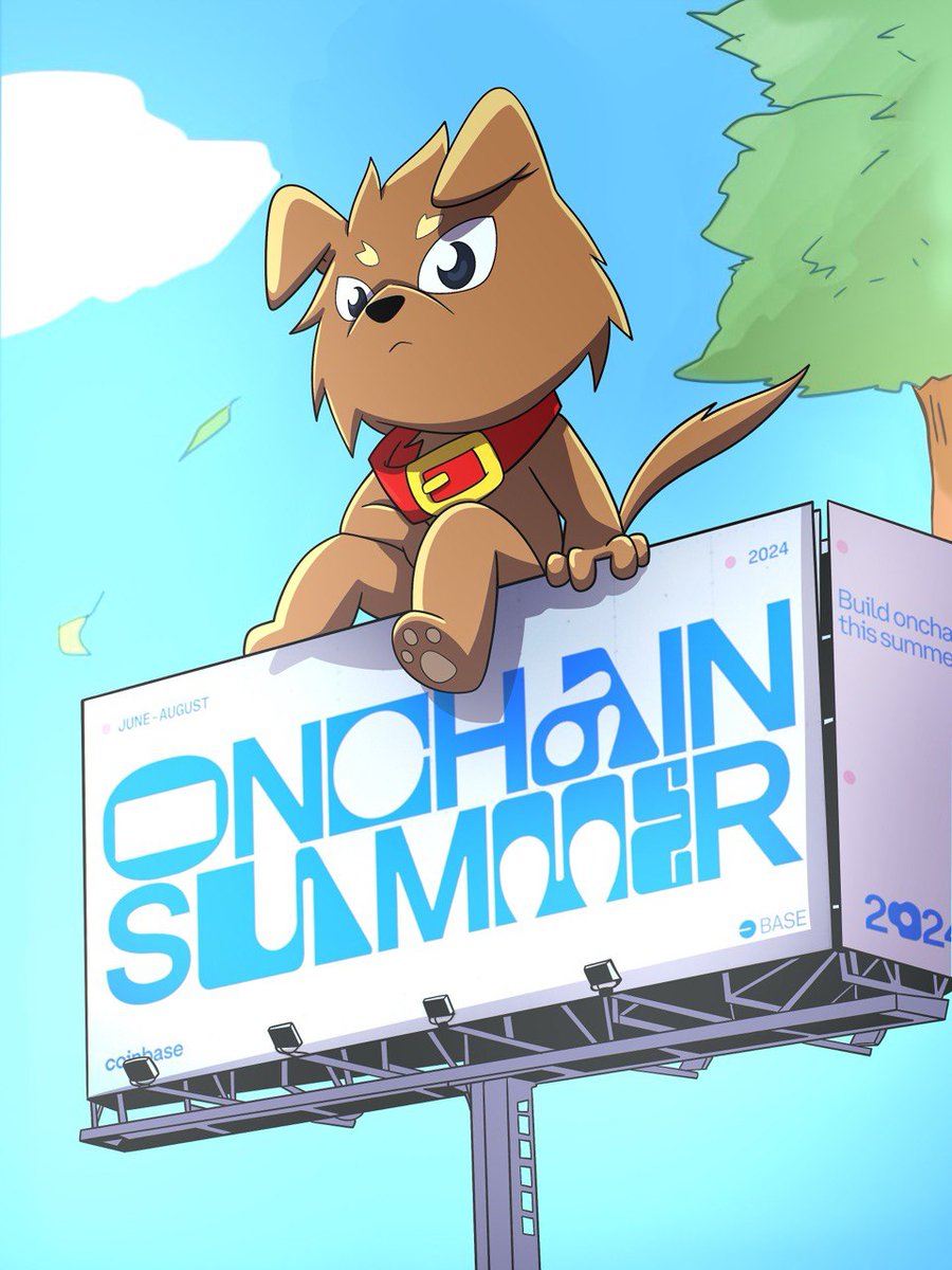 benionbase's tweet photo. Smart wallet &amp; Onchain summer going be positive for crypto/memecoins.

Onboarding normies and supporting @base is our goal.

Build Onboard Repeat 🐕

We are with you 🌞@jessepollak 

#Base https://t.co/K3UdR9cqHV