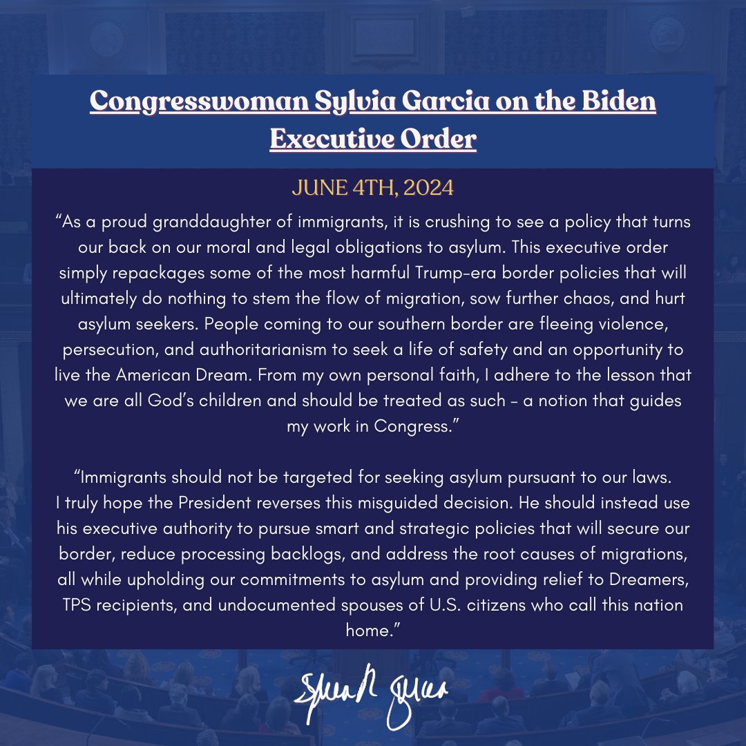 Rep. Sylvia Garcia tweet media