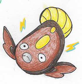 TrishFaillace's tweet photo. I wanted to fill up  the rest of the page I drew terriermon and eevee on, so I drew some water type pokemon. $5 Commissions are still open! #mentalhealth #commissions #pokemon https://t.co/vATJRYI9vk