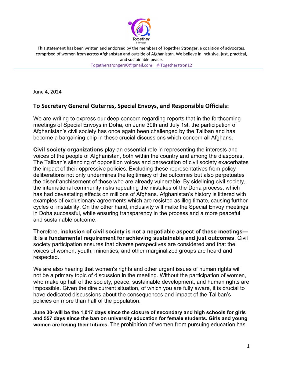 TogetherStronger - With Afghan Women tweet media