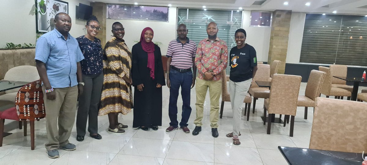 Met with <a href="/SamburuCountyKE/">Samburu County Government</a> CEC Member for Tourism, Trade, Enterprise Development and Cooperatives Hon Raphael Lenayiarra (2nd right) and his team to discuss management of SICA (Samburu - Isiolo Conservation Area) - comprised of 3 National reserves.