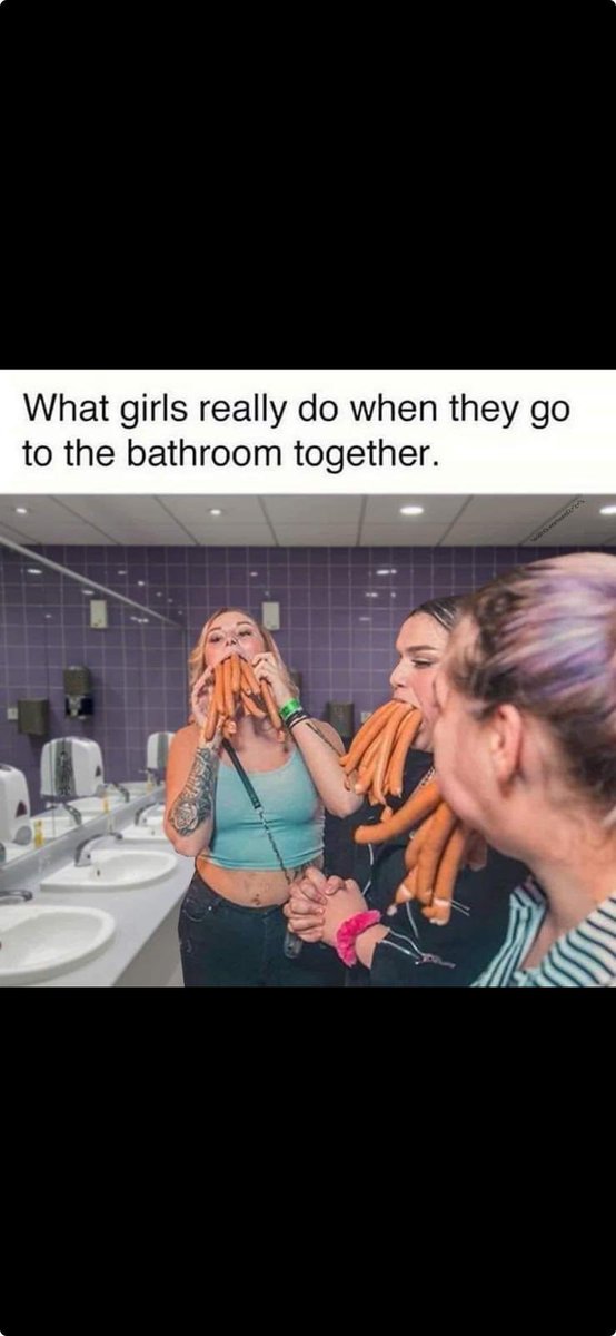 En wij maar denken dat ze even de neus gingen poederen!