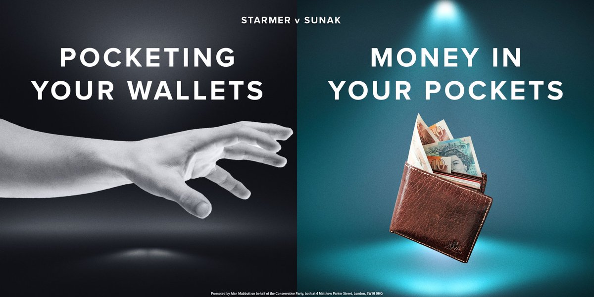 I really wish the below wasn’t true but I cannot see how Labour will put more money in my pocket or not increase my taxes.

Labour would increase your taxes.

Labour is coming for your pension.

If you think they're going to win, start saving.