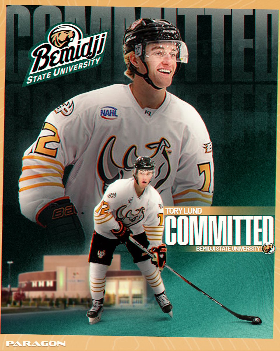 Congratulations to Tory Lund on his commitment to <a href="/BSUBeaversMHKY/">Bemidji State Men’s Hockey</a> | <a href="/CCHAHockey/">CCHA</a> ! 

<a href="/El_Paso_Rhinos/">Rhino Hockey</a> | <a href="/NAHLHockey/">NAHL</a> 

ParagonSportsConsulting.com
—