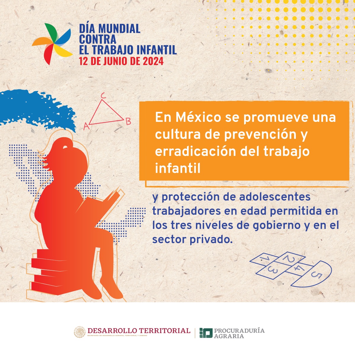 👉En 2012 en 🇲🇽 se incluyó en la Ley Federal del Trabajo el catálogo de trabajos prohibidos para niñas, niños y adolescentes con la finalidad de salvaguardar su integridad física y emocional.
🇲🇽 #MéxicoSinTrabajoInfantil 
#MéxicoLibreDeTrabajoInfantil
@OITMexico