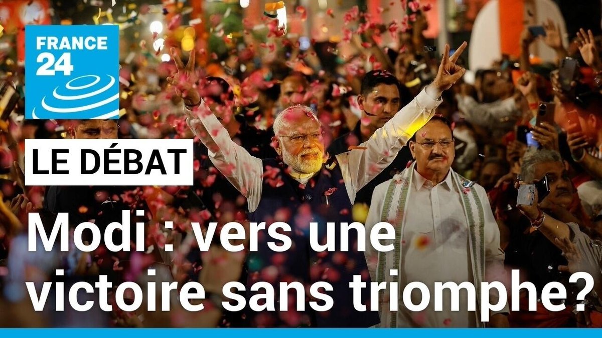 Modi : vers une victoire sans triomphe? f24.my/ANed.x