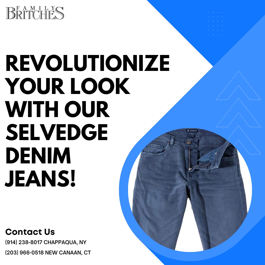 FamilyBritches's tweet photo. Discover the new standard in denim with our five-pocket selvedge jeans!  Experience the modern fit and versatility that seamlessly transitions from casual to business casual. Elevate your wardrobe today!

Get it here:
https://t.co/bIyv79TlgX

#familybritches #clothing #fashion https://t.co/tHuTyYhyB9
