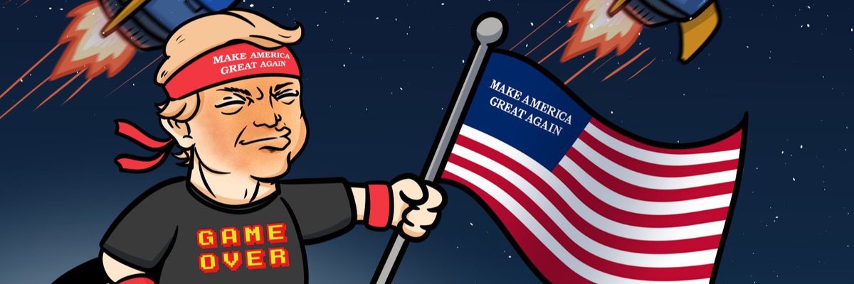 BatmanGems's tweet photo. Prelaunch (ETH) Roaring Trump
Roaring Trump! Our beloved 45th President #MakeAmericaGameAgain
@TrumpRoaring
ECA: 0xb473DbEE0c3b390Ef6E76999c62495aAc8D9AC9f
Launch at 8pm UTC, Good team last project giving good Xs , DYOR
https://t.co/b1vuoThxOF
:https://t.co/7qe3VPx3VI https://t.co/T817XhcP6l