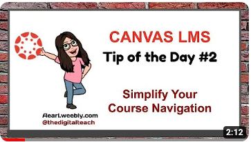 thedigitalteach's tweet image. Clarity is Key in #CanvasLMS - Limit navigation - Here&apos;s how! youtu.be/BZtSeSkaHqA?si…