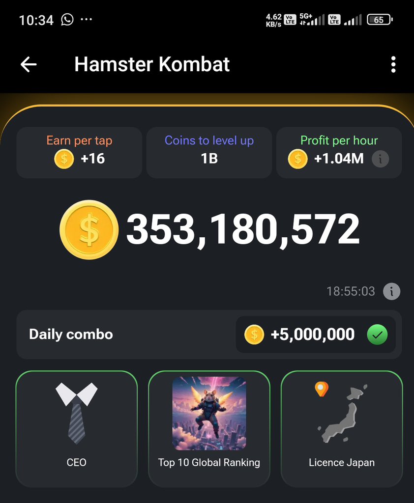 iamkingasher's tweet photo. @hamster_kombat Join the train 🚊 now 

https://t.co/UCdwj3OapQ https://t.co/xPvxOlE6WO