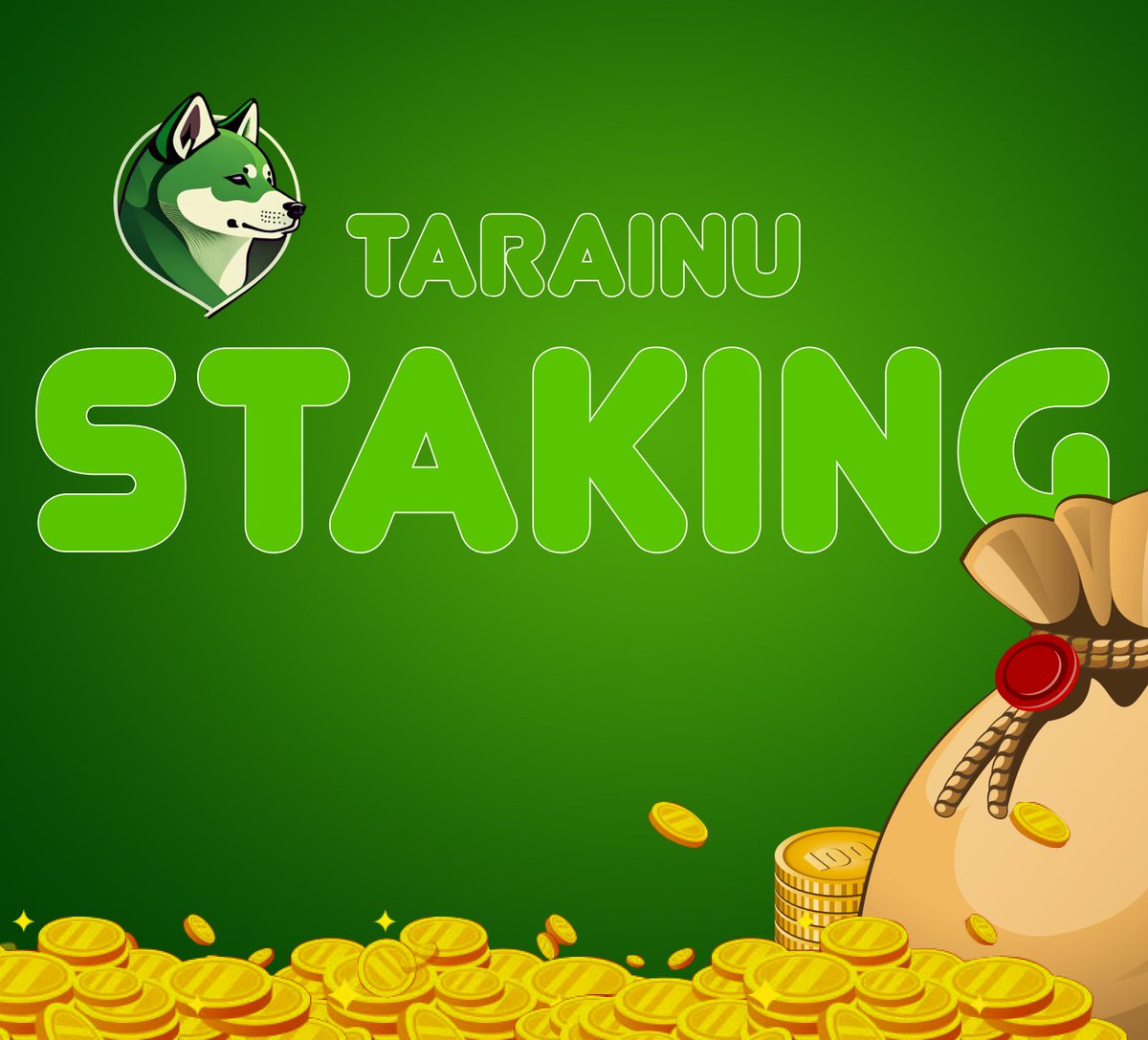 TaraInuOfficial's tweet photo. Hello guys, our staking dapp is finally live🥳: you can now stake your TARAINU tokens and earn rewards on it. Head over to https://t.co/6POjofgK1e to get started🐕🟢

#TARA https://t.co/F3R9t5BZoJ